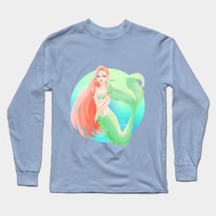 Diamond Princess Mermaid Long Sleeve T-Shirt